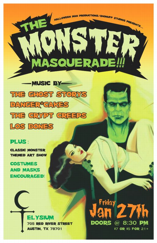 LIVE: The Ghost Storys, Danger*Cakes, The Crypt Creeps, Los Bones