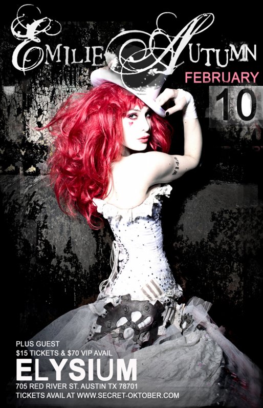 Live Music: Emilie Autumn
